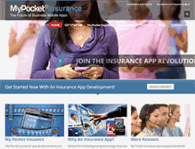 Tablet Screenshot of mypocketinsurance.com